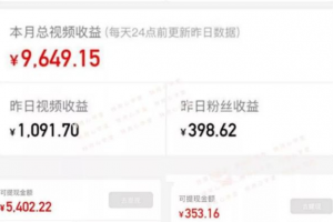 一部手机就能月入过万，适合所有小白的简单搬运小项目