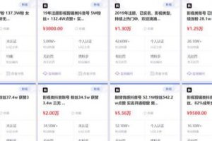 [抖音影视号变现]干货！抖音影视号变现解密，0成本月入上万