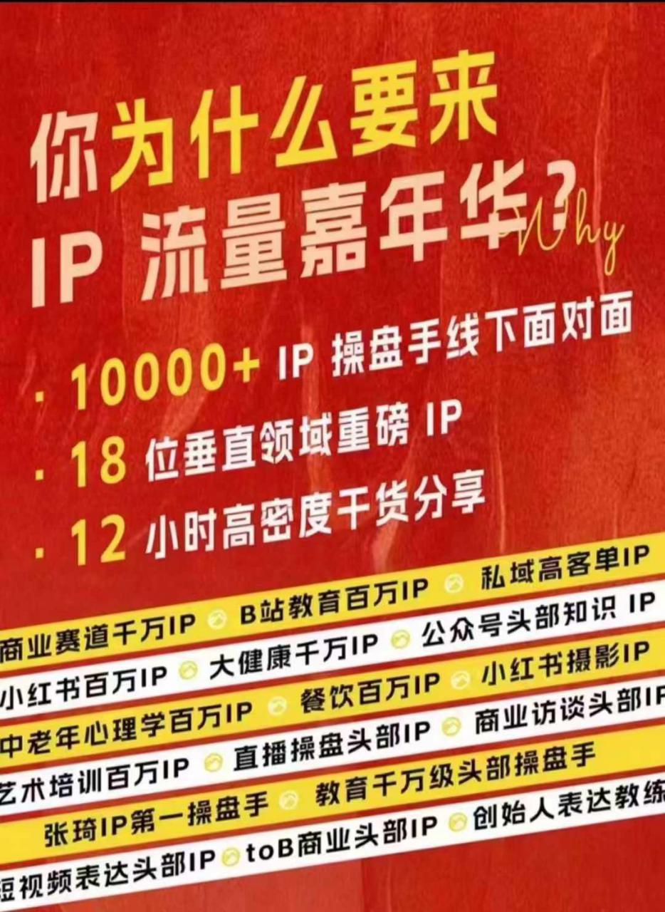 群响IP流量嘉年华,现场视频+IP江湖2024典藏版PPT插图 群响IP流量嘉年华,现场视频+IP江湖2024典藏版PPT