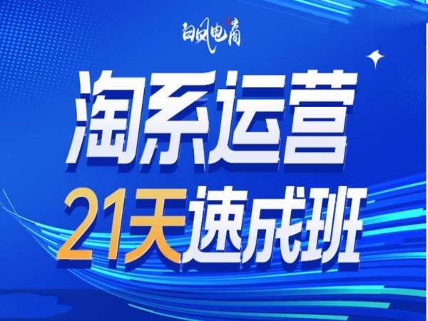 淘系运营21天速成班35期,年前最后一波和2025方向插图 淘系运营21天速成班35期,年前最后一波和2025方向