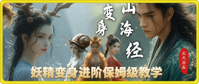 云天AI山海经变身视频教程,妖精变身进阶保姆级教学插图 云天AI山海经变身视频教程,妖精变身进阶保姆级教学